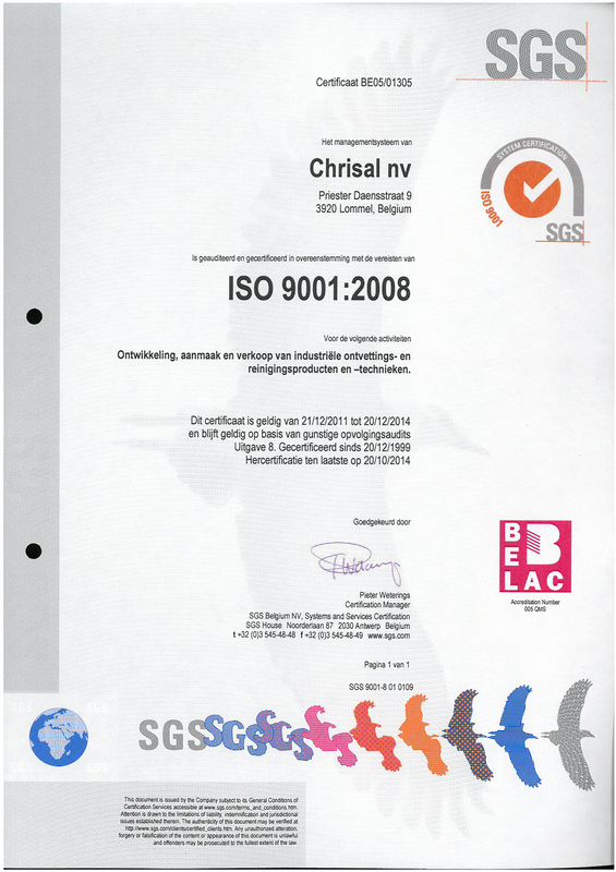 Hersteller ISO 9001-2008 Zertifizierung